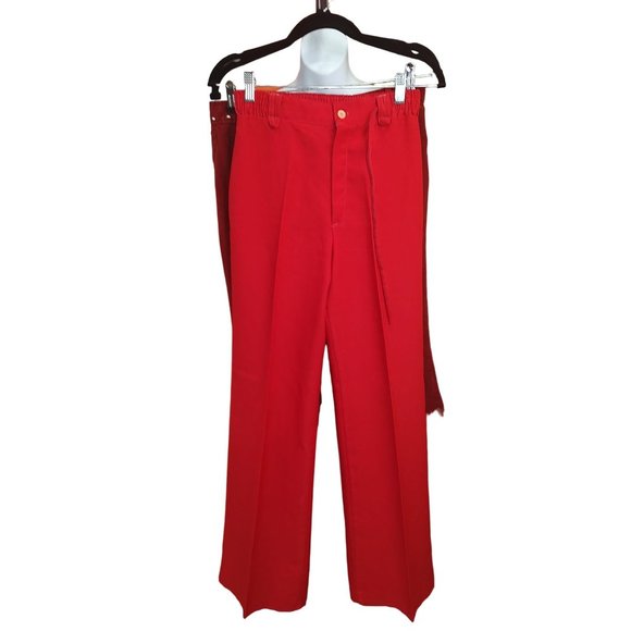 Vintage Lot of 5 Damaged Bell Bottom, Flare, Straight Leg Pants "As Is" - Picture 7 of 16